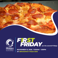 First Friday (on the Second Friday) at Broadway Pizza Bar