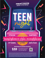 News Release: 8/21/2025  - Calling All Teens