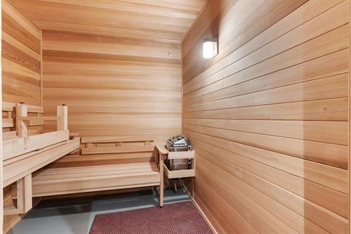 Our brand new his and hers saunas will keep your muscles relaxed after a great work out! 