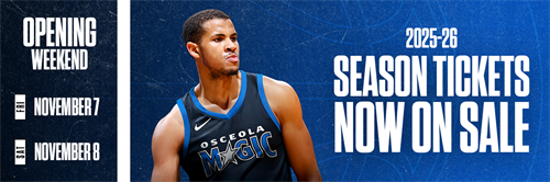 2025- 26 Season Tickets Now On Sale 