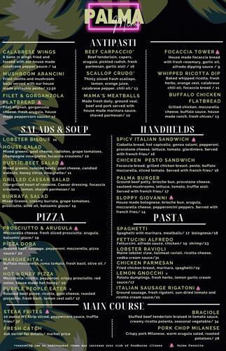 Food Menu