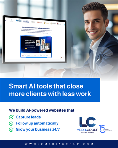 From strategy to results — LC Media Group takes your brand further.