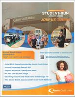 Open Your Student Run Account Today at Atomic Credit Union!!