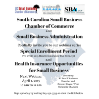 Special Enrollment Period and Health Insurance Opportunities for Small Business Webinar