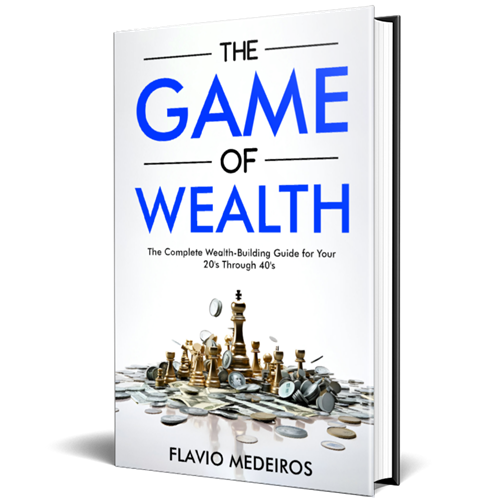Financial education book written by Flavio Medeiros