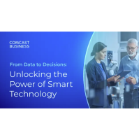 Comcast Business Webinar Invite - From Data to Decisions: Unlocking the Power of Smart Technology
