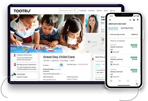 Beautifully enhanced profiles make it easier for parents to view and compare different Child Care programs tailored to their specific needs.