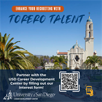 Recruitment Opportunities: University of San Diego | Career Development Center