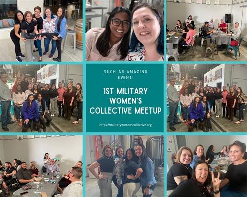 Military Women's Collective 1st In-person event!