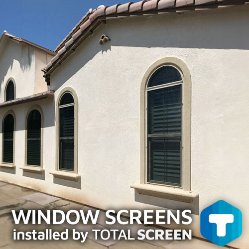 Window Screens - Customized for any window shape