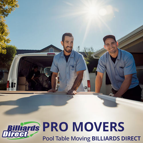 Trust Billiards Direct's professional pool table movers to take good care of you.