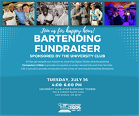 Bartending Fundraiser for Computers 2 Kids