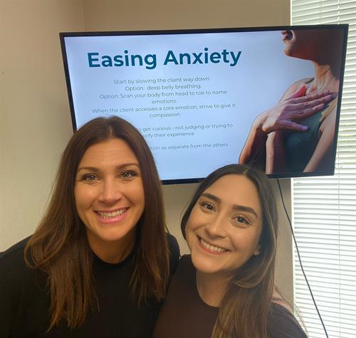 Teaching our therapists to work with clients experiencing anxiety