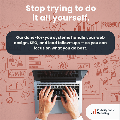 Stop trying to do it all yourself.