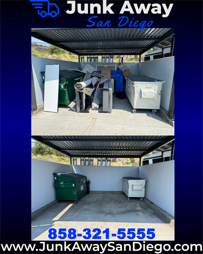Comercail Junk Removal Storage Units San Diego