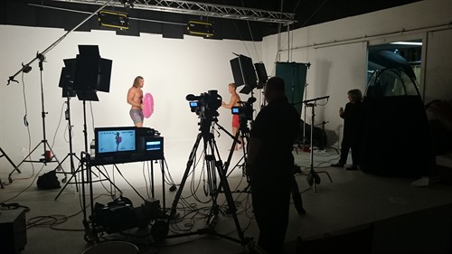 Tanning video production