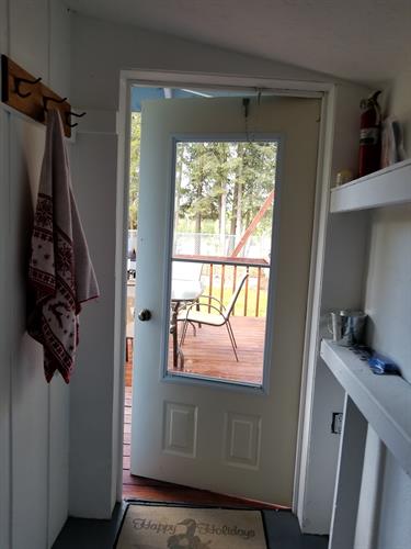 Back Mud room Back Mud room