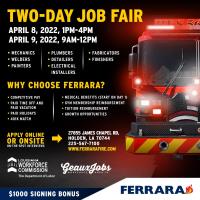 Ferrara Fire Apparatus Job Fair 