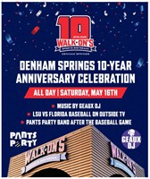 Walk- On's Denham Springs 10 Year Anniversary Celebration