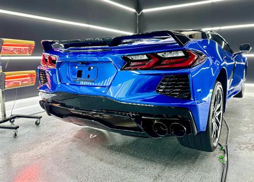 Ceramic Coating on a C8 Corvette