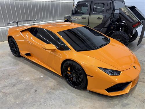 Window Tint on a Lamborghini Huracan Window Tint on a Lamborghini Huracan
