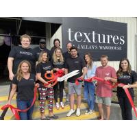 Press Release - Textures - J. Allan's Warehouse Ribbon Cutting 