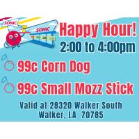 Happy Hour Specials Every Day at Sonic Drive-In in Walker