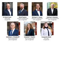 SEVEN COAN, PAYTON & PAYNE, LLC ATTORNEYS NAMED IN THE 2026 SUPER LAWYERS ® AND RISING STARS® LISTS