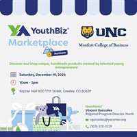 Young Entrepreneurs to Showcase Original Businesses at Greeley Holiday Marketplace Co-Hosted by UNC’s Monfort College of Business