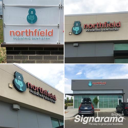 Sign Package for Northfield Pediatric Dentistry