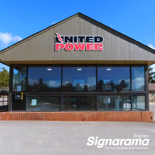 Channel Letters for United Power