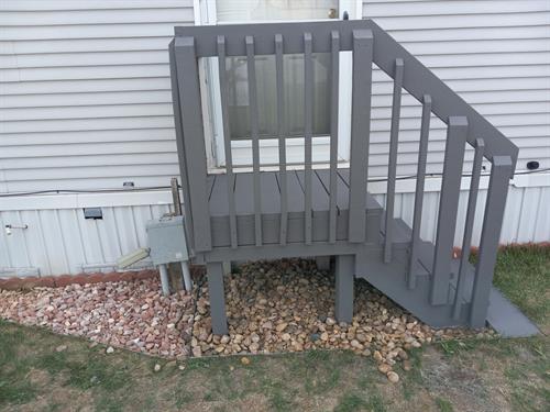 Coating on Stairs