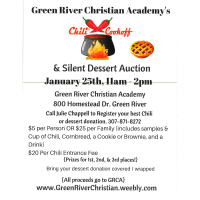 Green River Christian Academy's Chili Cookoff & Silent Dessert Auction