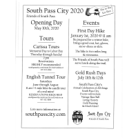 South Pass City 2020 Opening Day