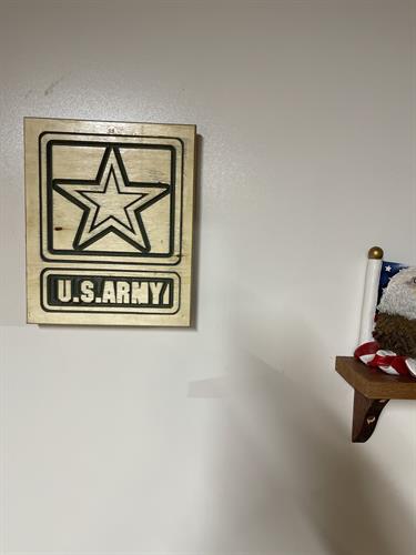 I do all the military plaques