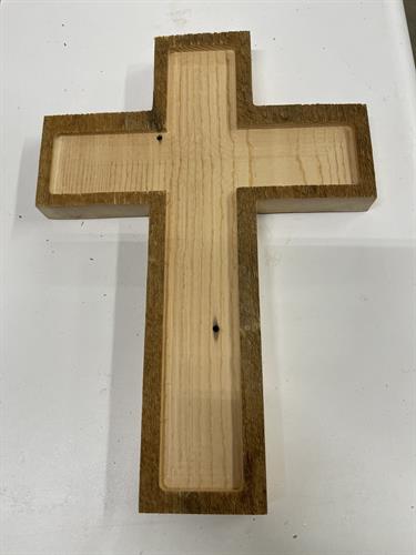 Cross donated to a local church