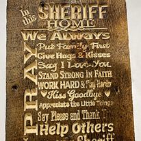 I made this for the Sweetwater County Sheriff
