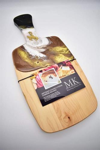 Hand crafted artisan charcuterie and cutting boards