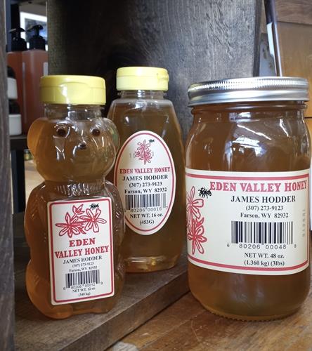 Wyoming made honey 