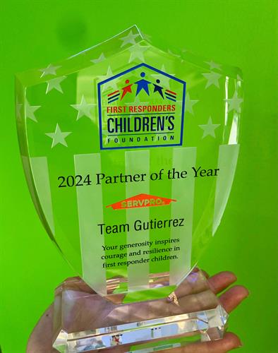 Partner of the Year with FRCF - First Responders Children's Foundation Partner of the Year with FRCF - First Responders Children's Foundation