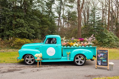 Vintage Flower Truck