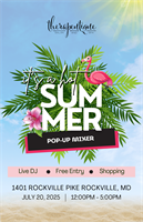 It's a Hot Summer Pop-Up Vendor Mixer