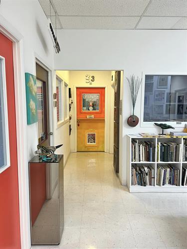 Office at the art center