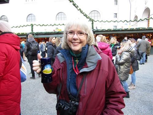 A nice warm Christmas market drink for Beth!