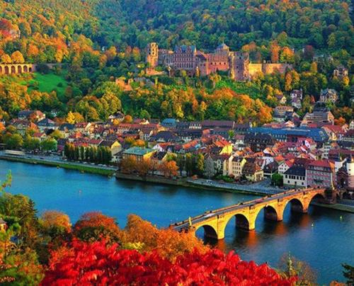 Heidelberg, Germany - the rivers are AMAZING!