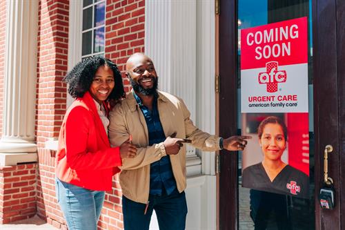 Introducing Dr. Akindele and Dr. Peart, the proud owners of our clinic! With a combined experience of over 16 years in the medical field, they're dedicated to providing top-notch care to the Rockville community.