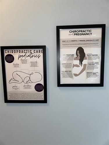 Chiropractic is safe for Pediatrics and Pregnancy 