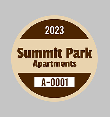 Parking Permit Sticker