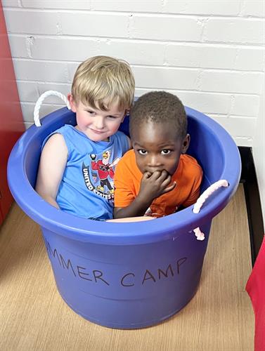 Our Summer Program really is buckets of fun.