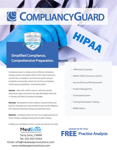 HIPAA Compliancy Services/Training For Healthcare/Dental Practices